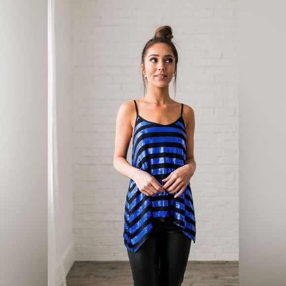 Bring On The New Year Sequined Cami - Picture 4 of 6